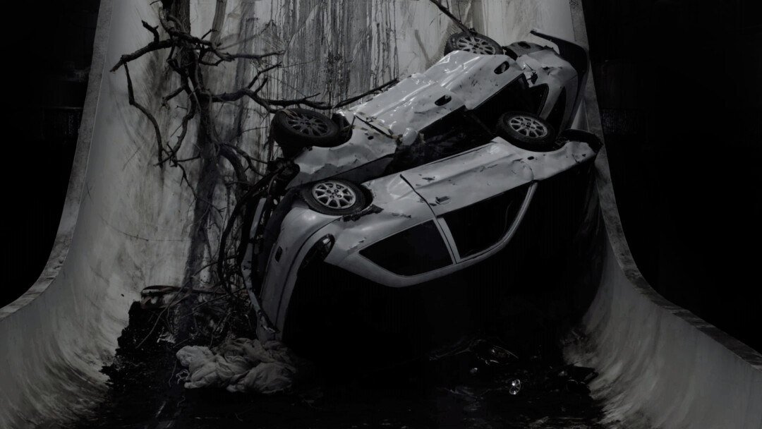 Фрагмент работы арт-группа «Провмыза» Oratorium SARXSOMA. Изображение: «Левашовский хлебозавод»