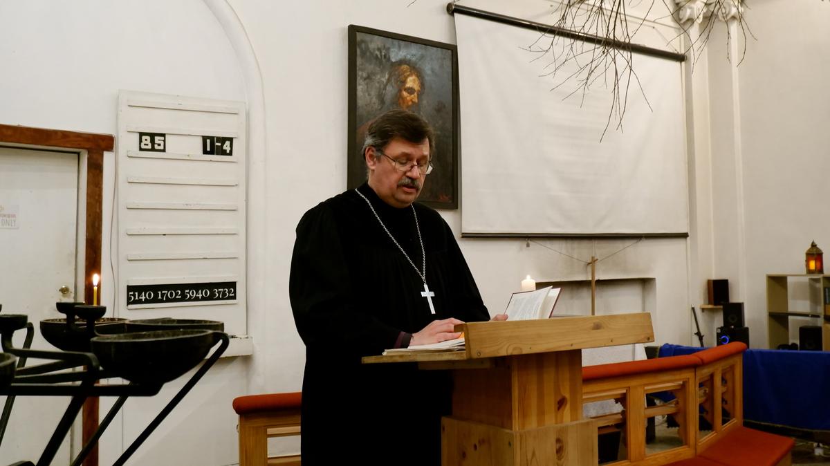 Пастор немецкой общины Павел Крылов. Фото: Гульсияр Сайфуллина