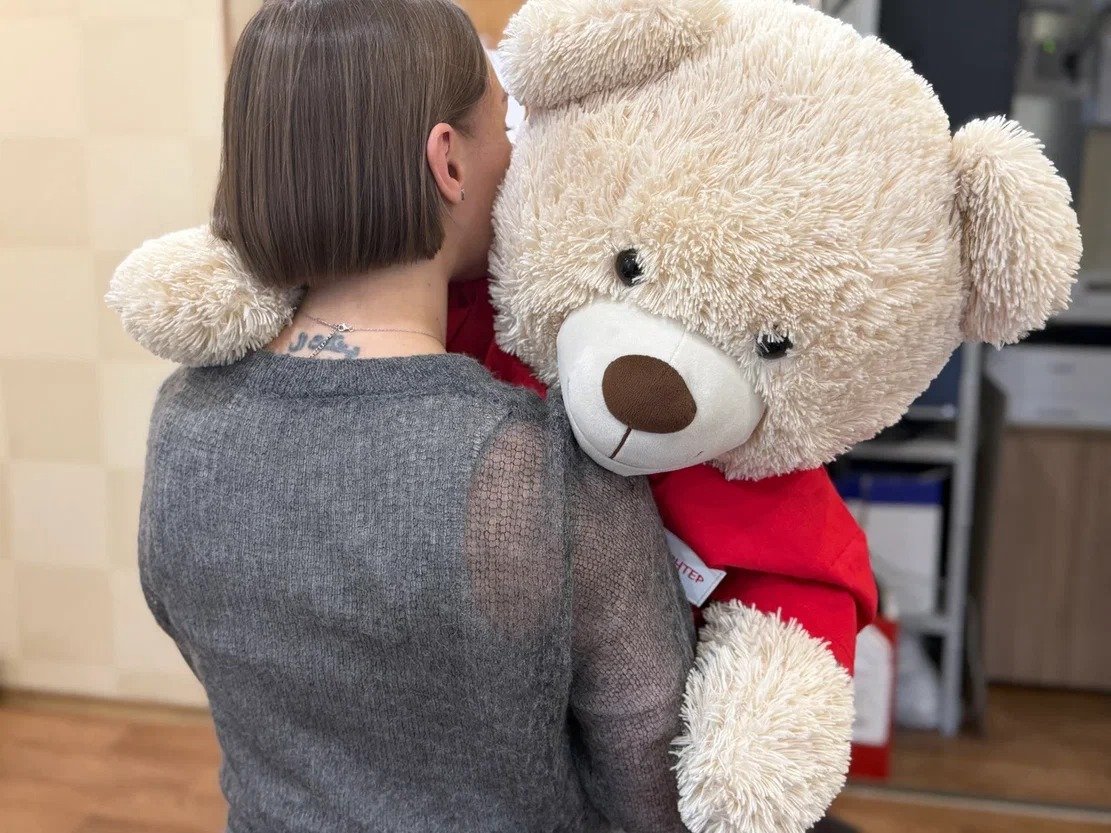 Мишка Обнимашка. Фото: предоставлено фондом AdVita