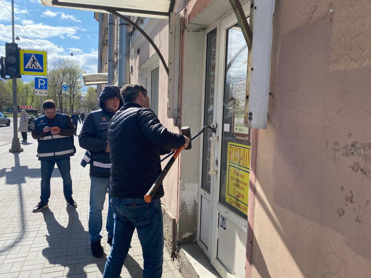 Рейд по объектам нежилого фонда. Фото: пресс-служба ККИ