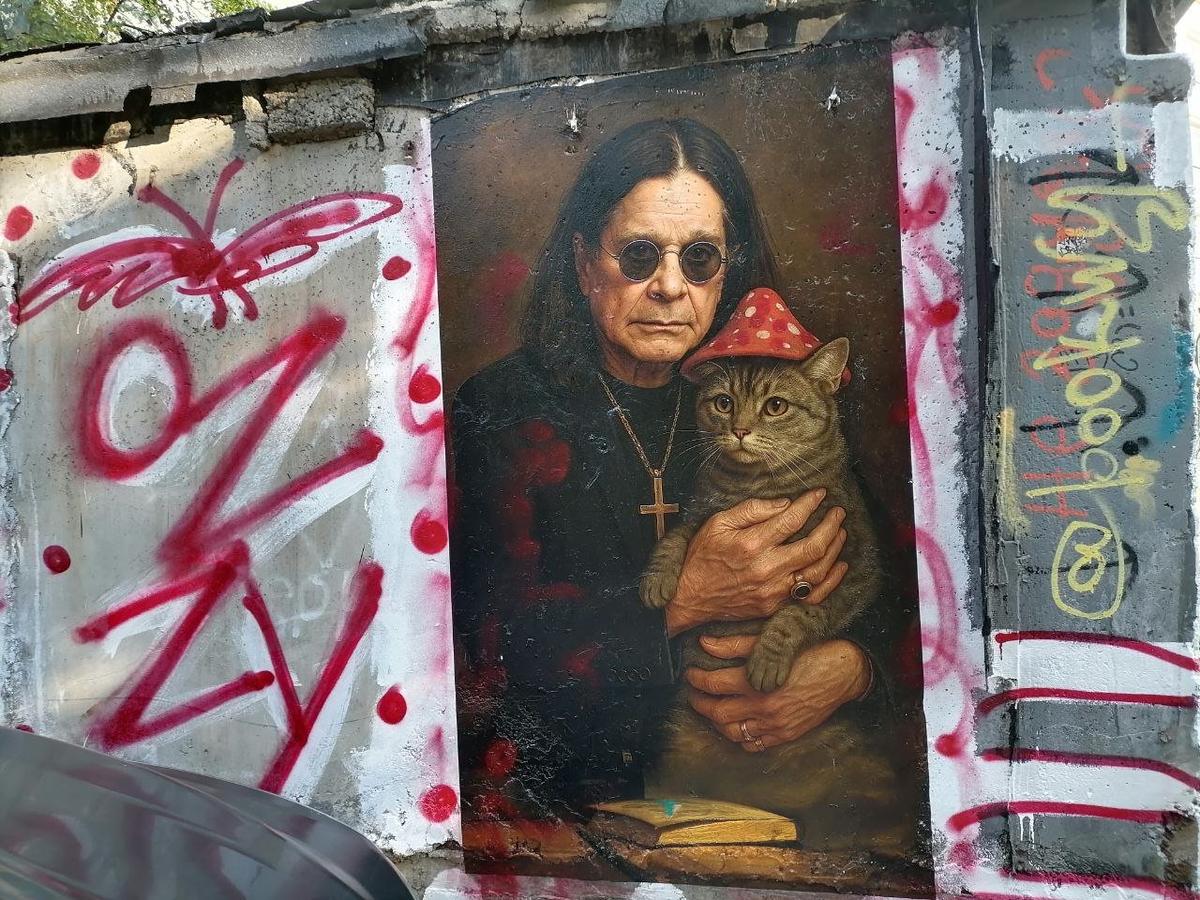 Портрет Оззи Осборна. Фото: MR7