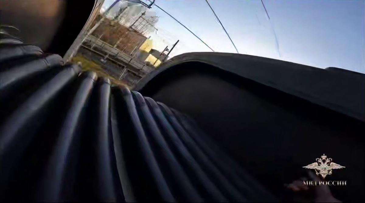 Скриншот видео: МВД России