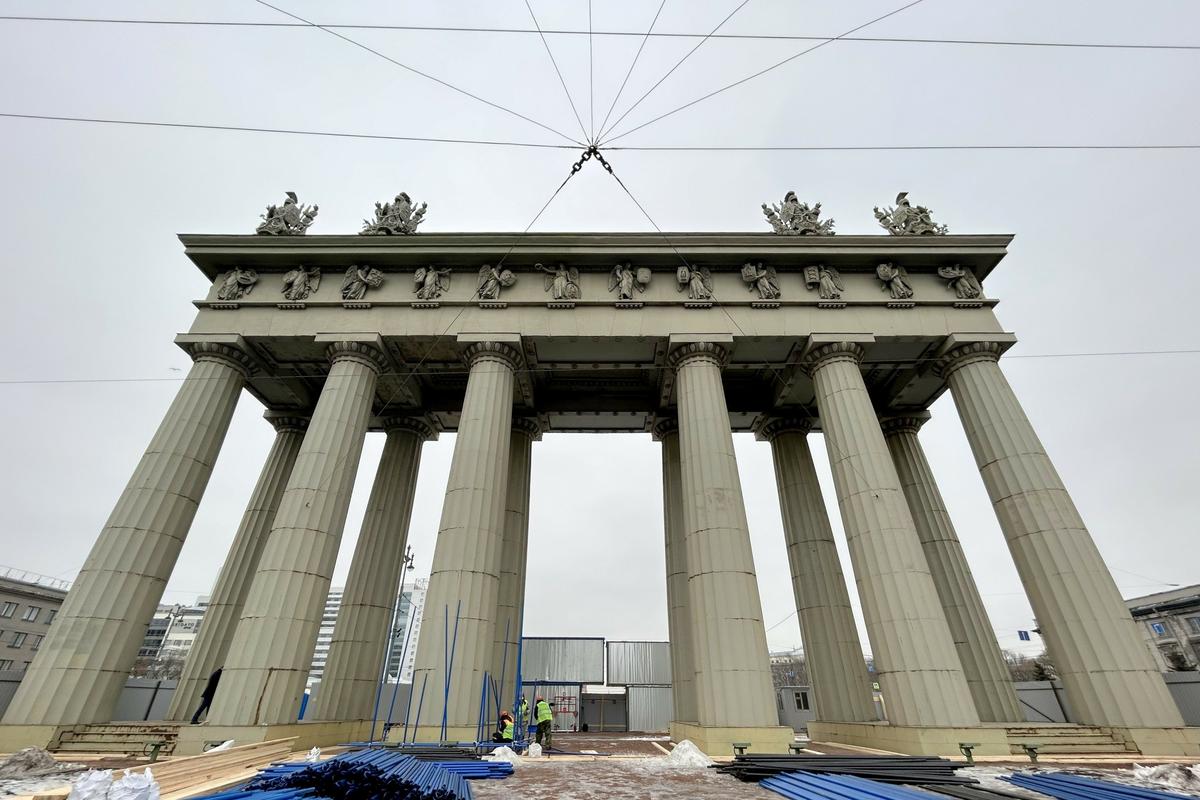 Московские ворота. Фото: пресс-служба Смольного