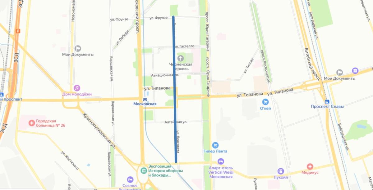 Карта: ГАТИ