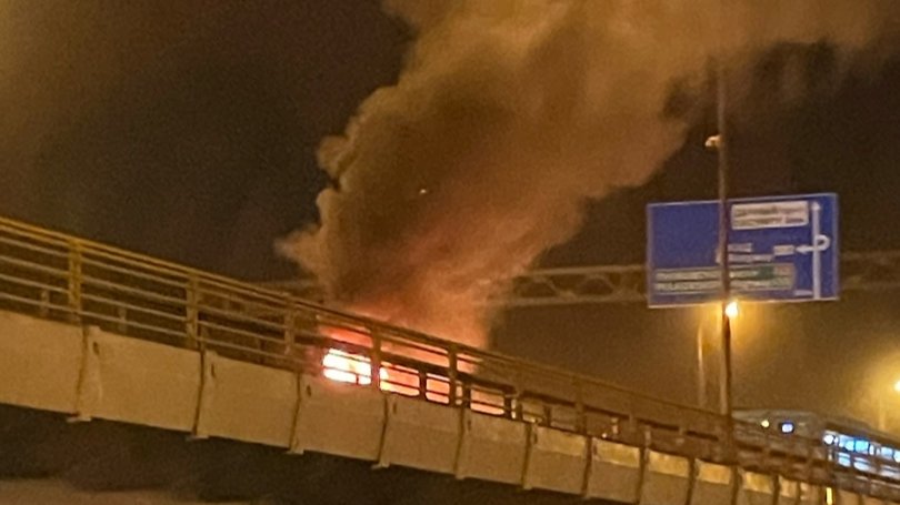 Водитель легковушки погиб после ДТП с автобусом у Предпортовой улицы