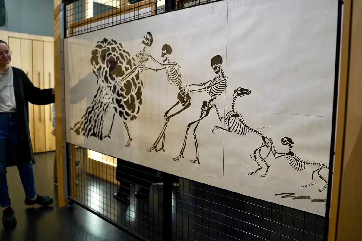 «Ядерная репка» — работа Zoom из фондов «Стрит-арт хранения». Фото: Павел Даиси / MR7