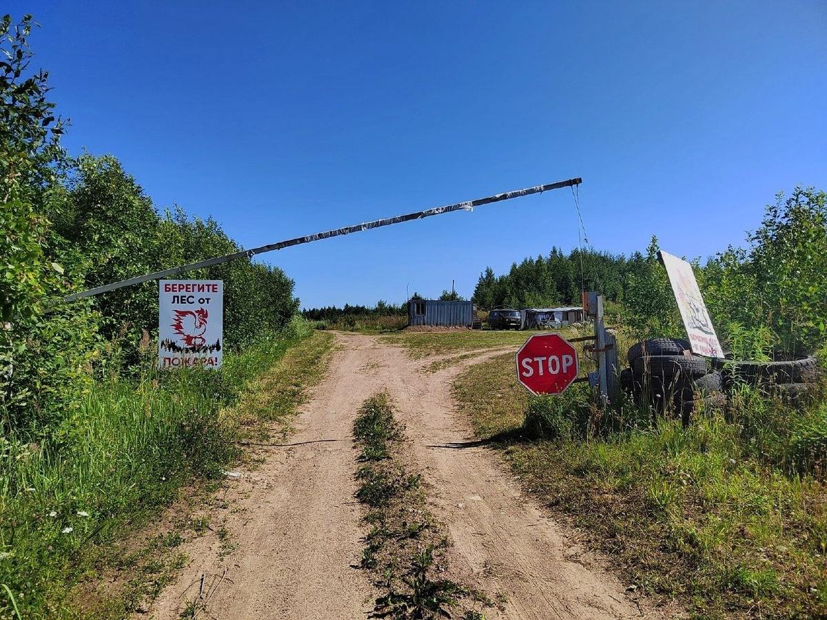 Подъезд к территории будущего завода. Фото: Общественное движение «СТОП РУСАЛ»