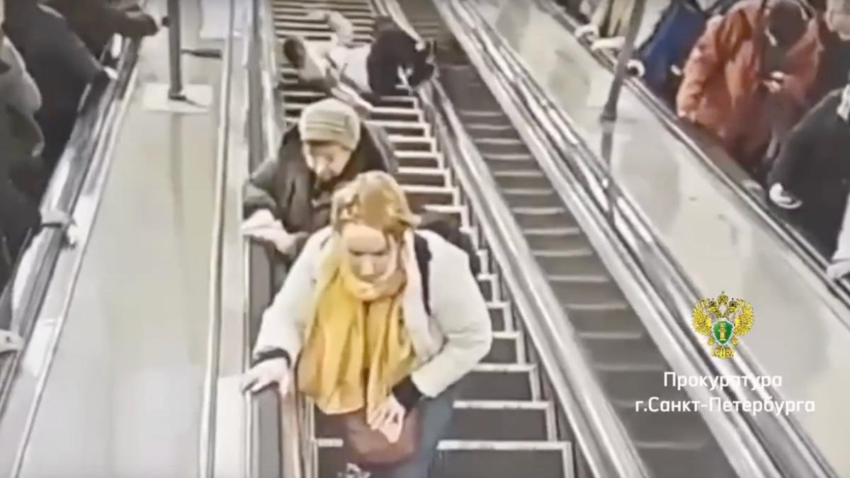 Скриншот видео прокуратуры Петербурга