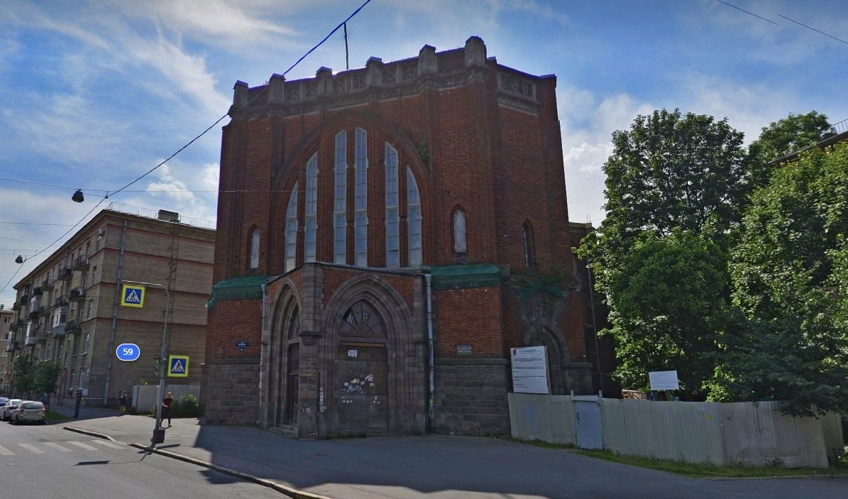 Храм на улице Бабушкина. Скриншот: «Яндекс.Карты»