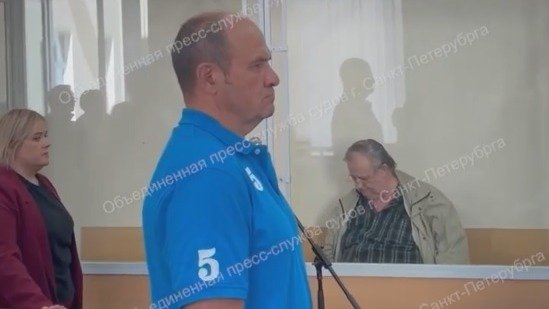 Скриншот видео: объединённая пресс-служба судов Петербурга