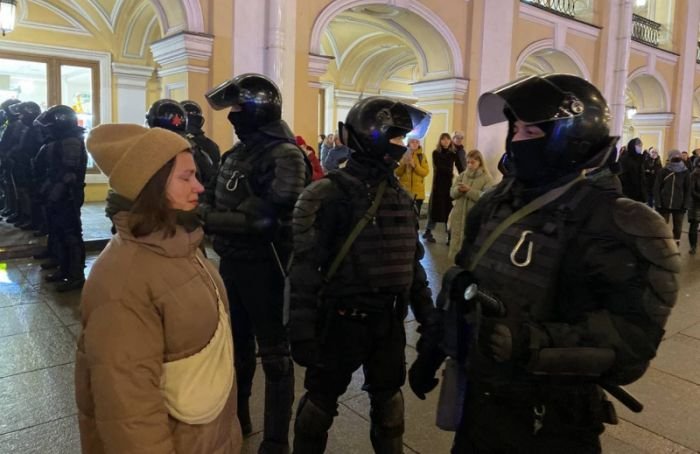 Восьмой день протестов в Петербурге