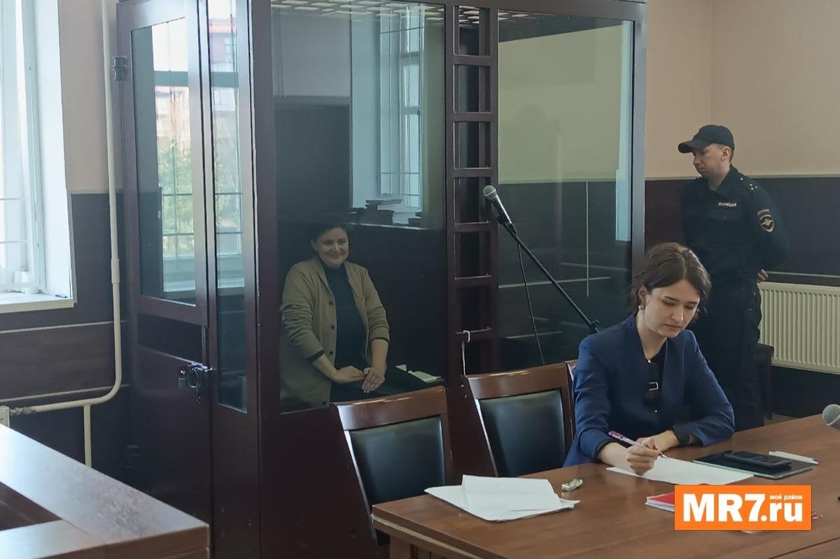 Анна Александрова перед началом судебного заседания. Фото: Катерина Иванова / MR7