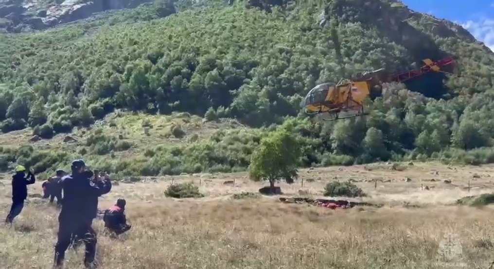 Скриншот видео: МЧС Кабардино-Балкарии
