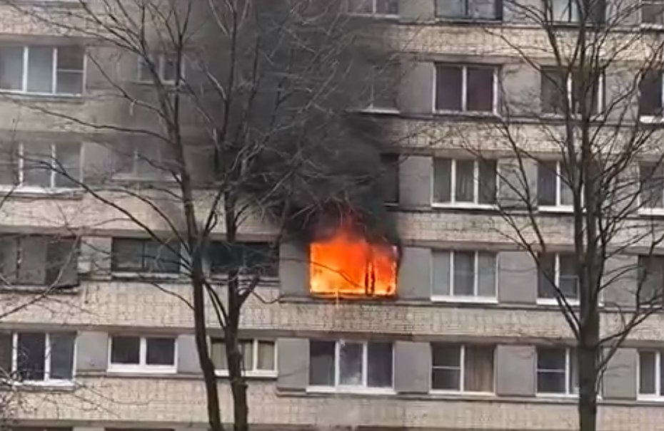 Фото: скриншот видео из группы «ДТП и ЧП | Санкт-Петербург»