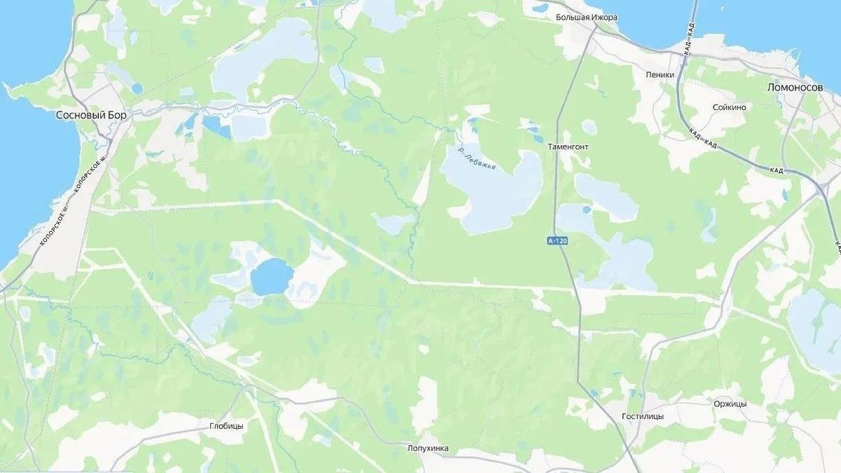Схема: администрация Ленобласти