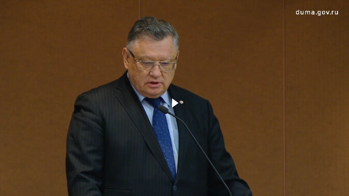 Изображение: трансляция на сайте Госдумы