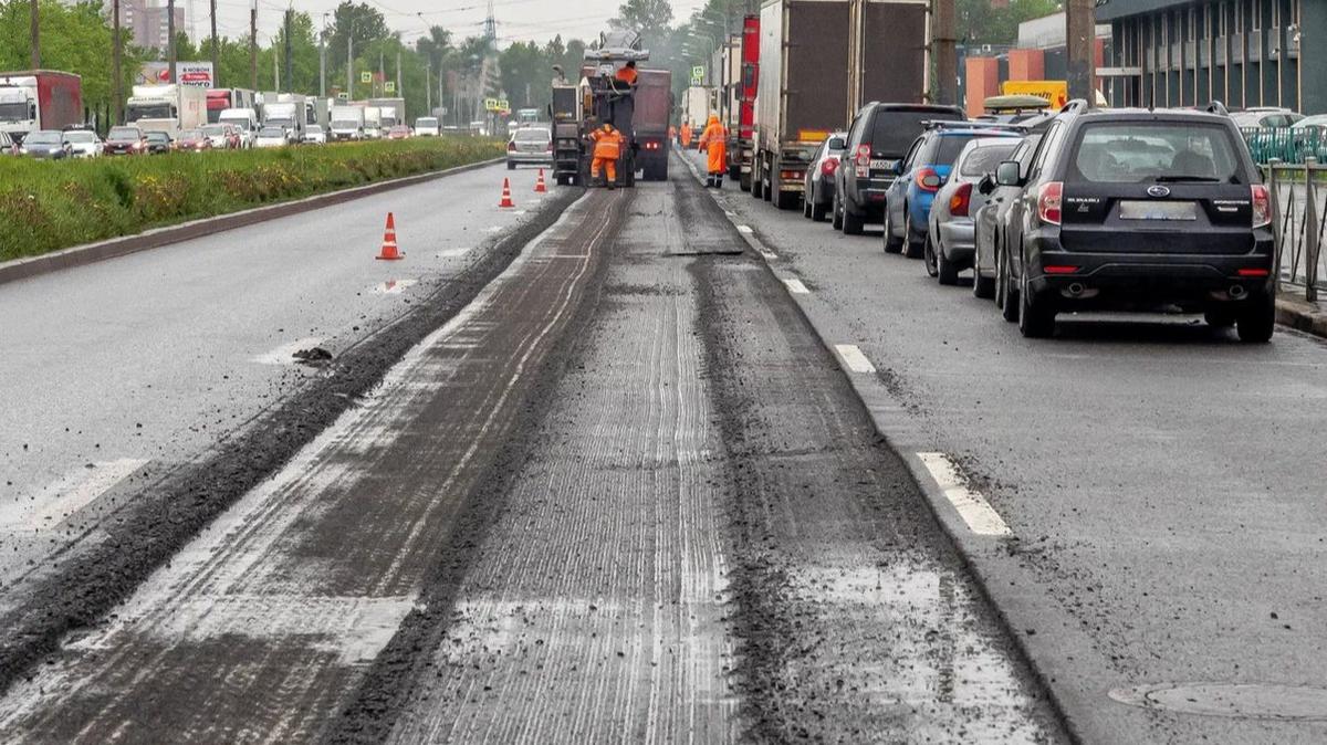 До конца октября в Петербурге отремонтируют почти 250 км дорог
