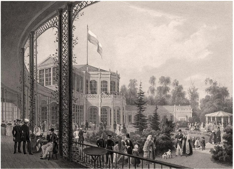Вокзал в 1845 году Фото: сайт КГИОП