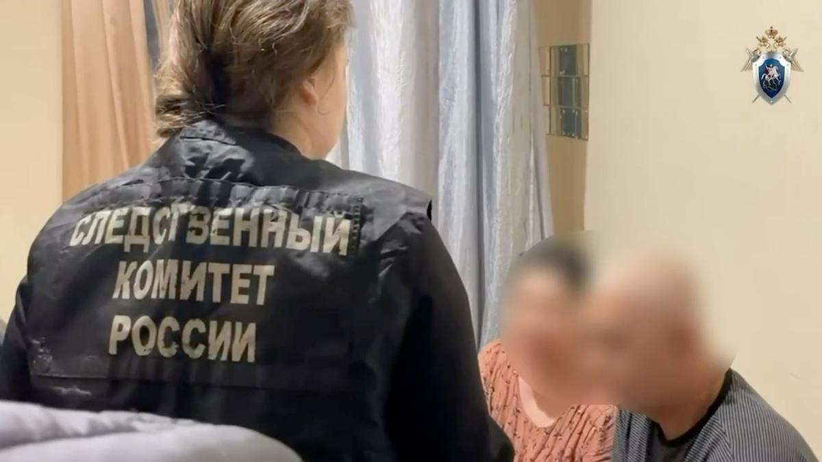 Расследование дела в марте 2026 года. Скриншот видео: ГСУ СК по Петербургу