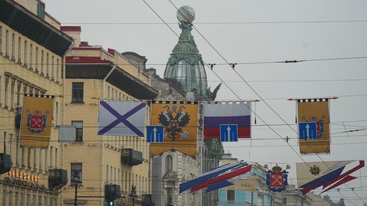 Петербург украсили ко Дню города и Дню рождения Петра I на 21,6 миллиона рублей