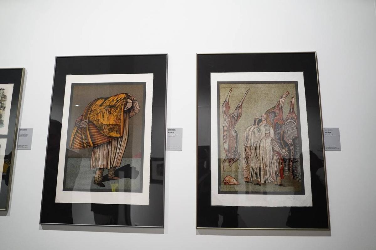 Тушеносцы из цикла «Чрево Парижа» Михаила Шемякина. Фото: Павел Борисенко / MR7