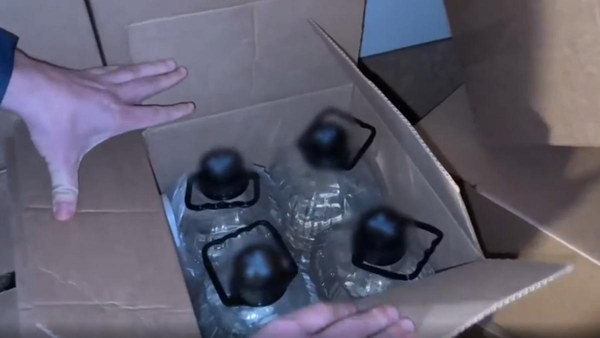 Скриншот видео: ГУ МВД по Петербургу и Ленобласти