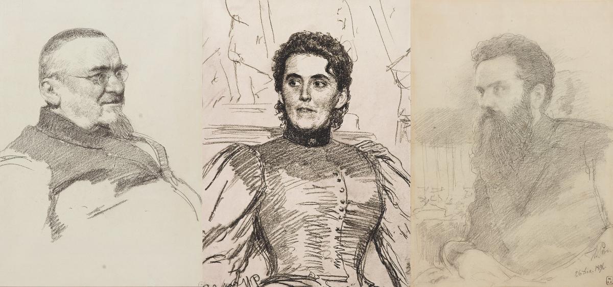 Рисунки Ильи Репина. Из собрания Музея Академии художеств