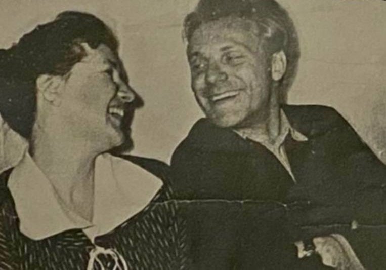 Анастасия Полозова и Дмитрий Воронин. 1950-е. Архив Полозовых