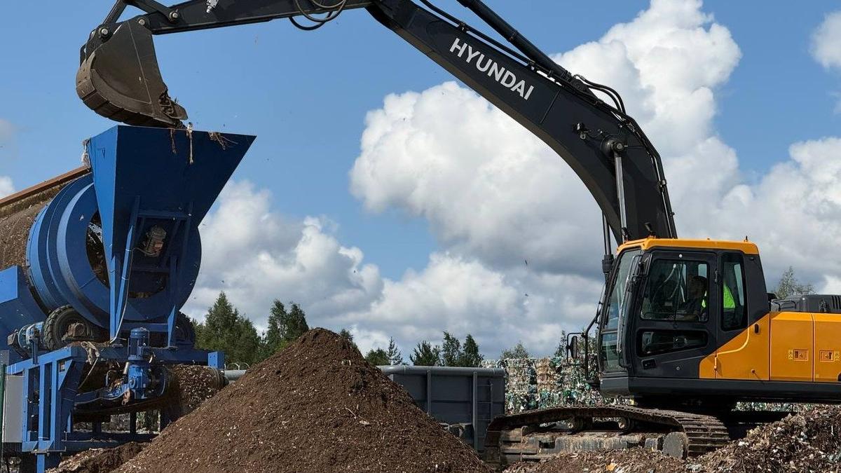 Комплекс по переработке ТКО «Кингисепп». Фото: администрация Ленобласти