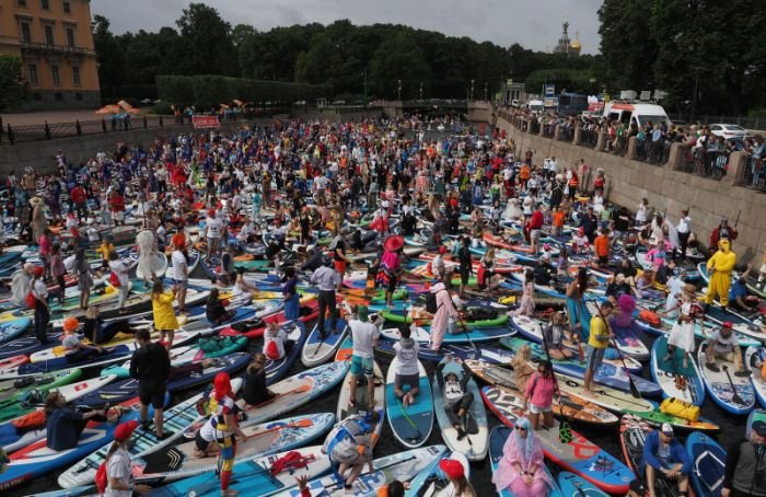 Сап-борды, яхты и теплоходы: на этих выходных в Петербурге пройдет водный фестиваль