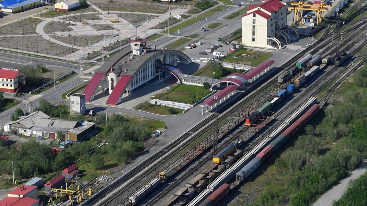 Вокзал в Лабытнанги. Фото:  Telegram-канал департамента транспорта и дорожного хозяйства ЯНАО