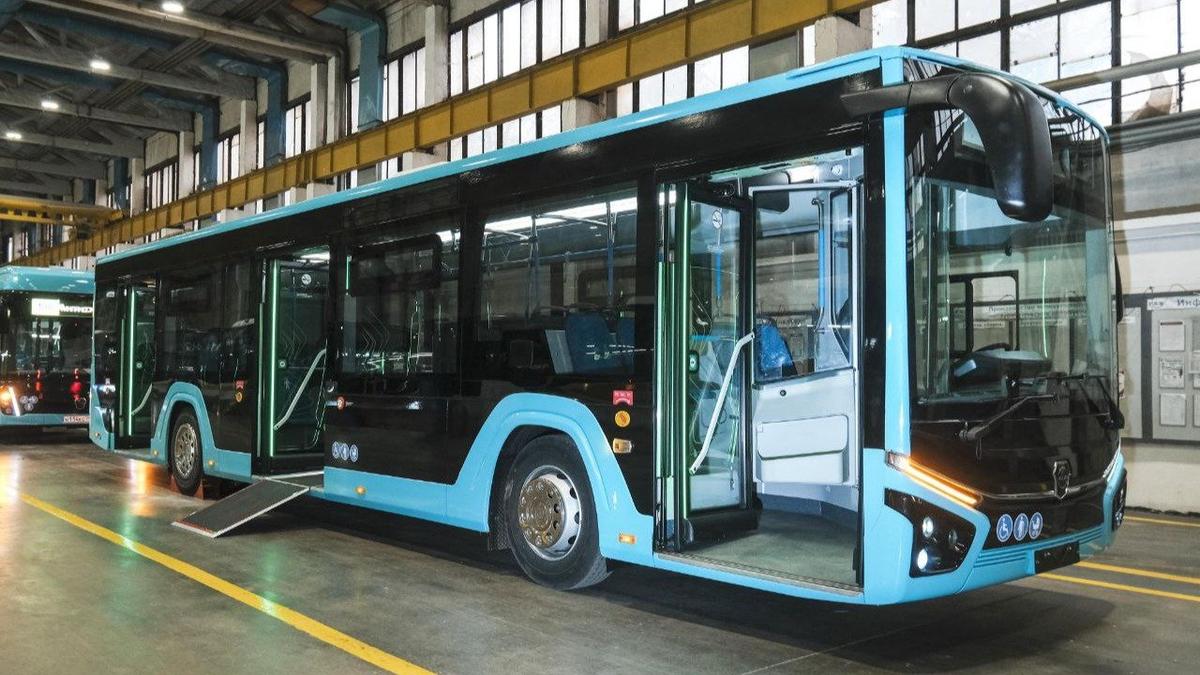 Электробус «ЛиАЗ-6274». Фото: пресс-служба комтранса Петербурга