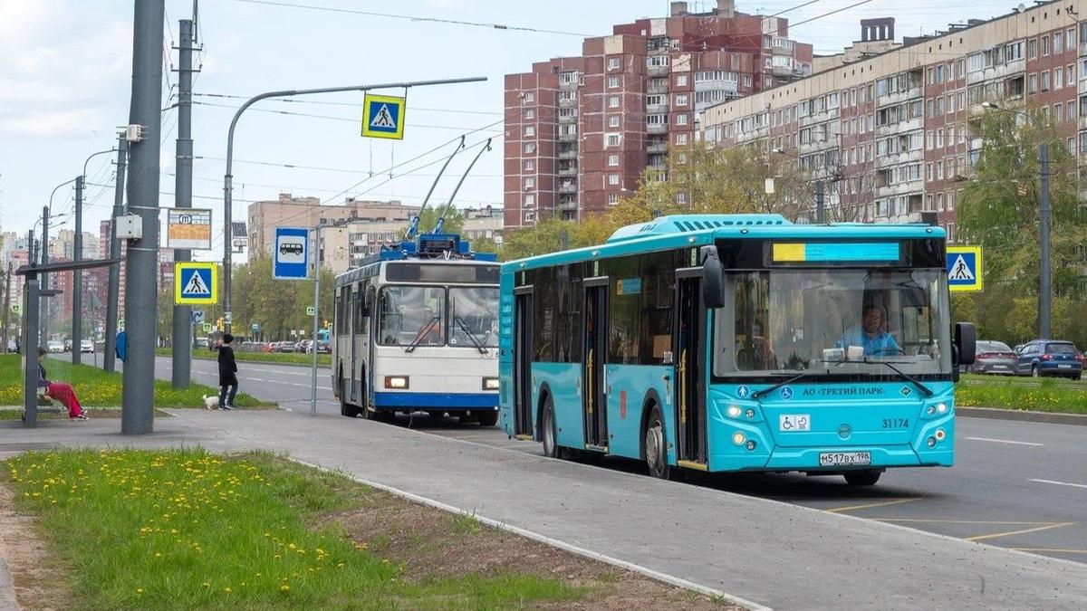 Забег изменит движение автобусов и троллейбусов в центре Петербурга 9 июля