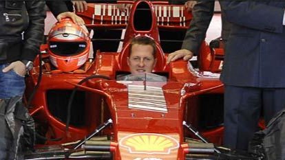 Шумахер за рулём Ferrari F2007 на трассе Фьорано в 2007 году. Фото: Wikipedia.org