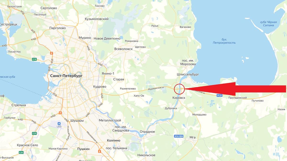 Для объезда Ладожского моста на время ремонта придётся делать крюк через Московский проспект