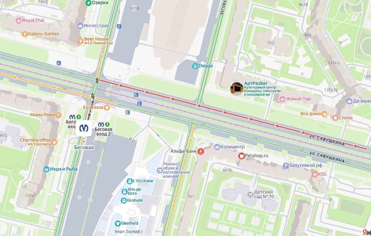 Схема: «Яндекс.Карты»