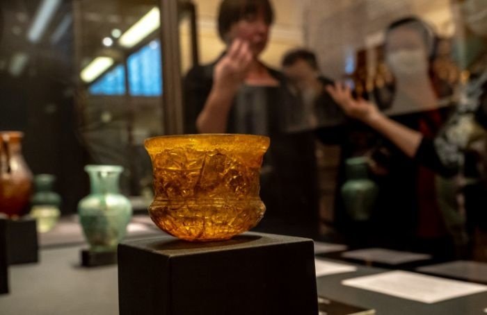 Шедевры античных стеклоделов собрали на выставке в Эрмитаже