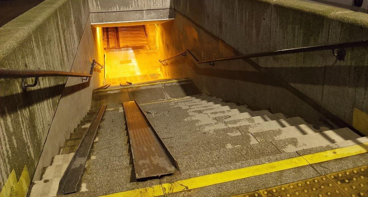 Переход на улицах Савушкина и Школьной. Фото: Олег Максаков