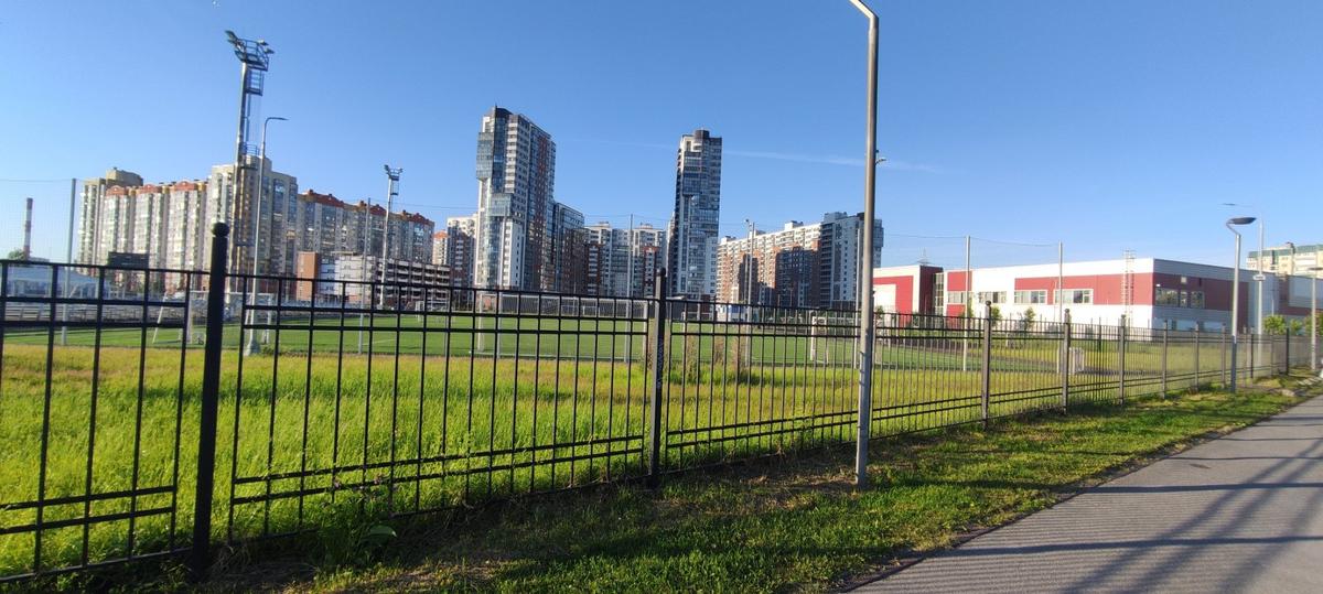 Стадион на Парашютной. Фото: читатель МР7