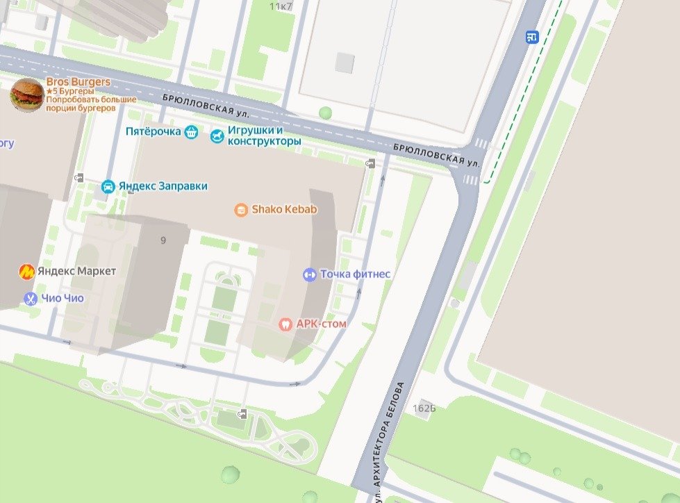 Схема: «Яндекс.Карты»