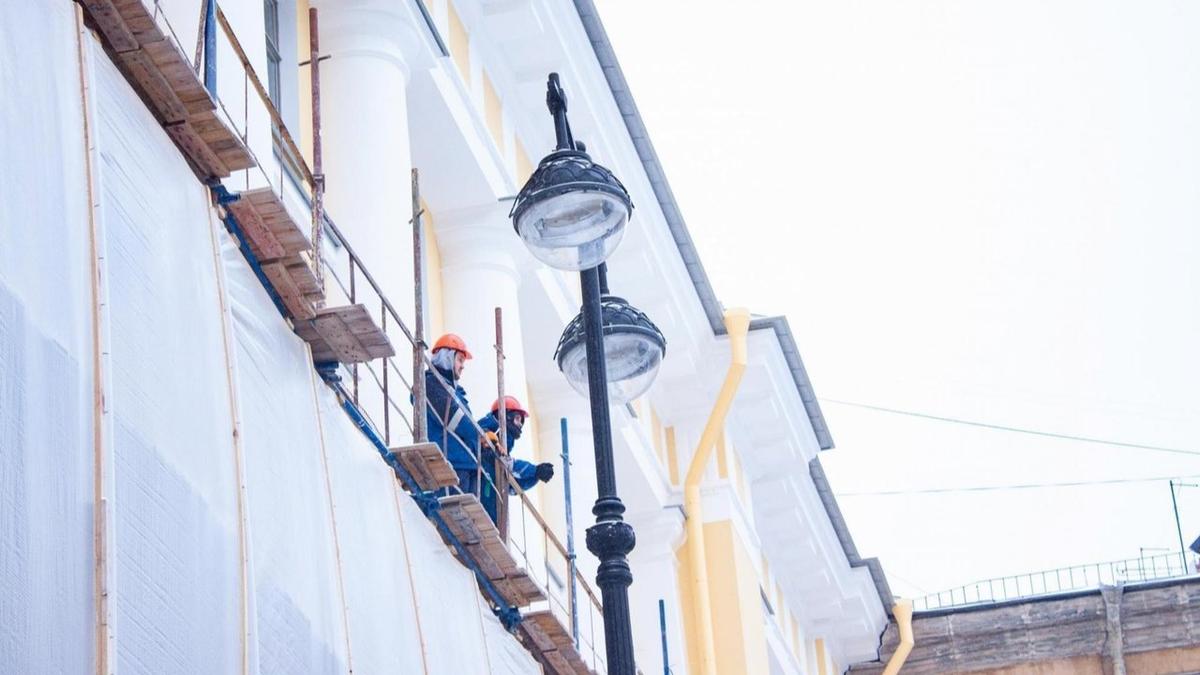 В Петербурге завершили реставрацию зданий, выходящих на площадь Островского  — Новости Санкт-Петербурга › МР7.ру