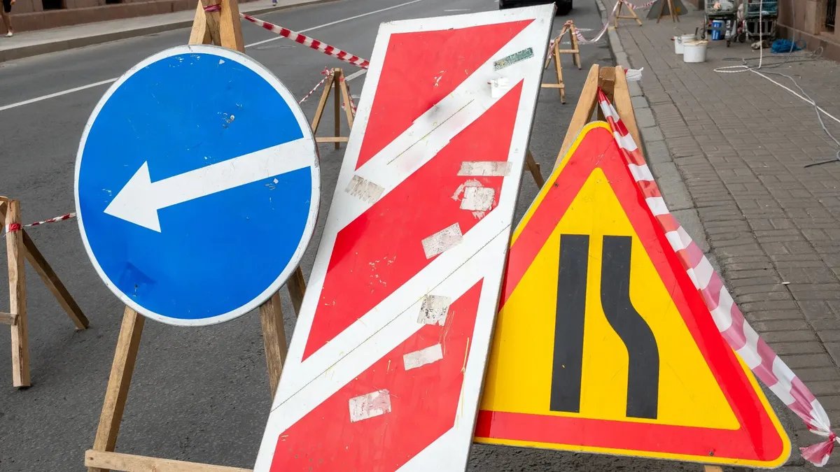 Движение закроют и ограничат в двух районах Петербурга с 29 августа