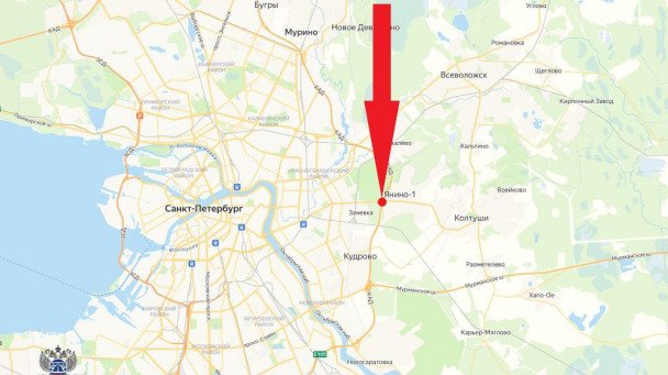 Схема: ФКУ Упрдор «Северо-Запад»