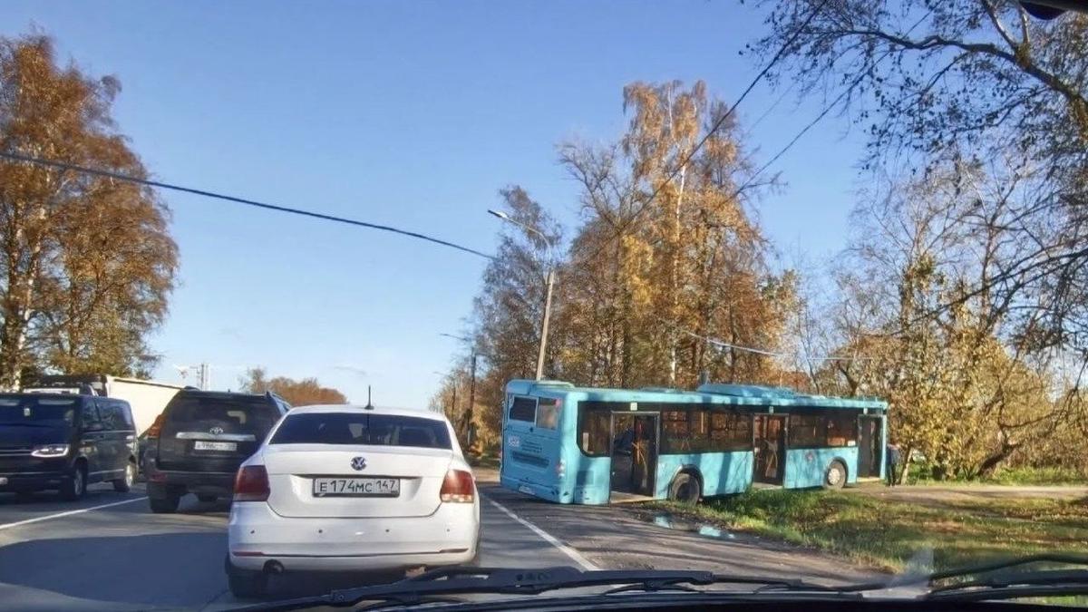 Фото: «Транспортный коллапс, Красное Село»