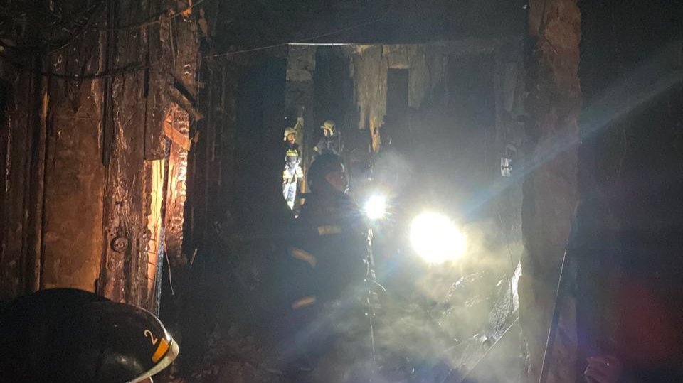 Пожар уничтожил исторические двери и лепнину в доме Орлова