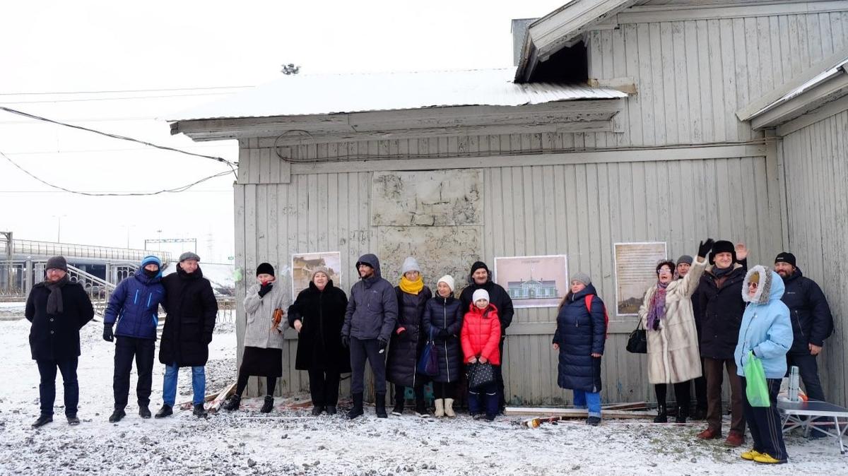 Жители Горской собрали около 100 подписей в защиту исторического вокзала