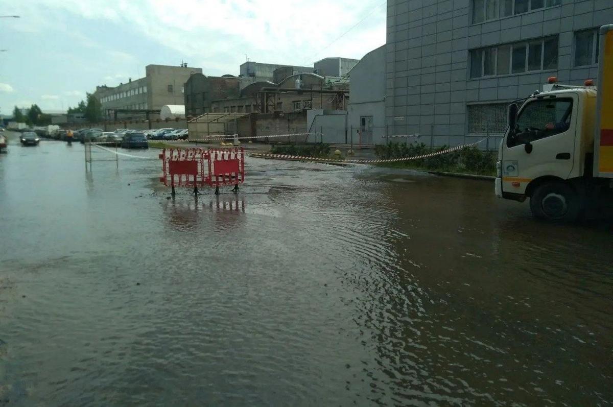 Кульминация. Фото: Водоканал Петербурга