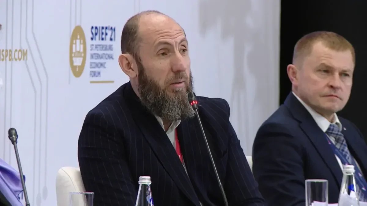 Владимир Кехман. Скриншот видео трансляции ПМЭФ-2021 / сайт «Росконгресса»