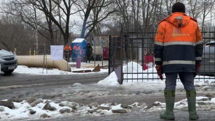 На проспекте Энергетиков испытывают газопровод