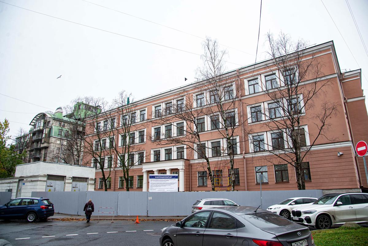 Школа на Мичуринской улице Фото: пресс-служба администрации Петроградского района